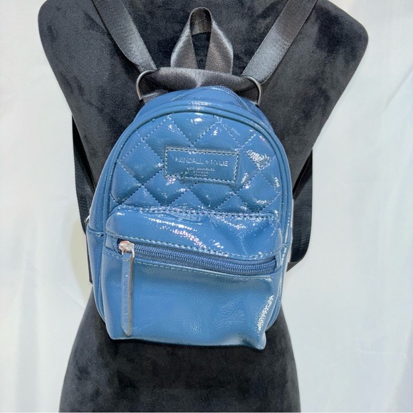 Kendall + Kylie Blue Quilted Mini Backpack - Picture 2 of 8